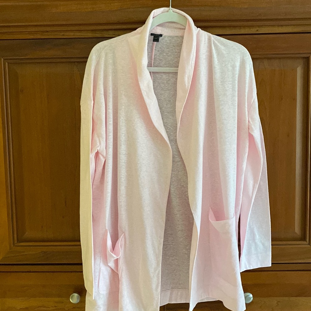 Open cardigan with front pockets